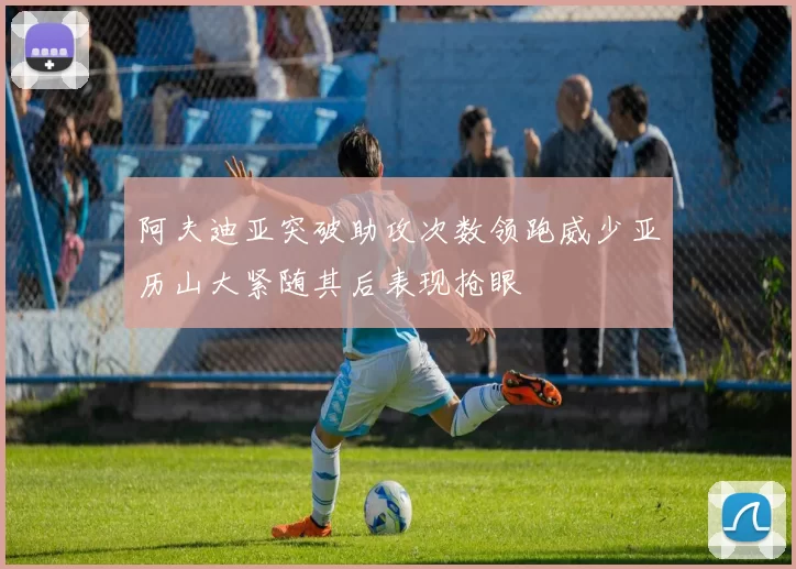 阿夫迪亚突破助攻次数领跑威少亚历山大紧随其后表现抢眼